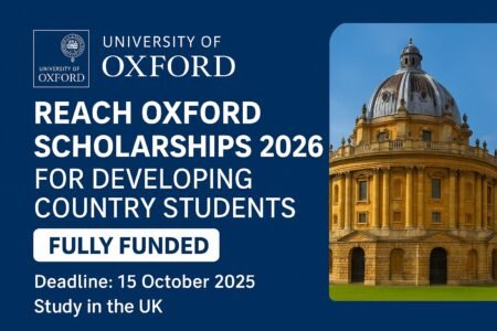Reach Oxford Scholarship 2026